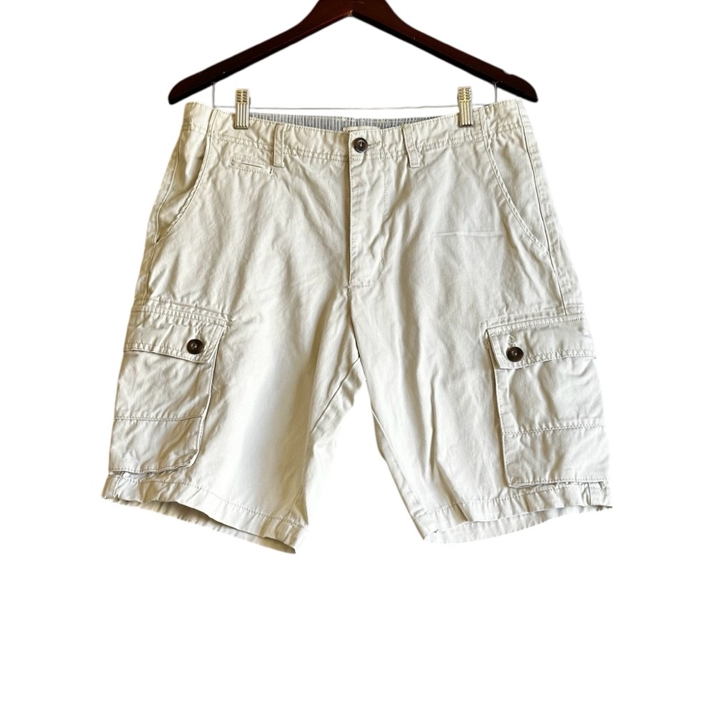 Merona Cream Cargo Shorts with Relaxed Fit
